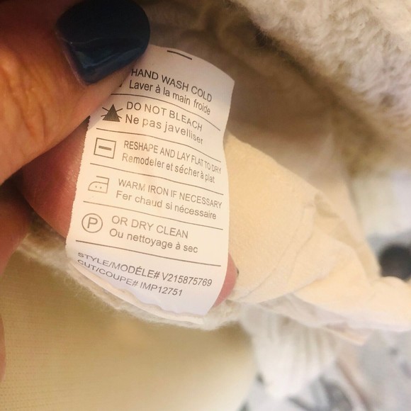 Beautiful Vince Cream Knit Ribbed Yak & Wool Open Front Cardigan Sweater Small - Picture 10 of 12